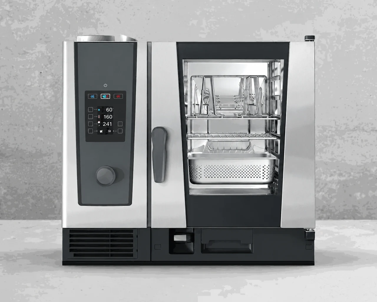 Gas 6 trays GN 1/1 combi oven